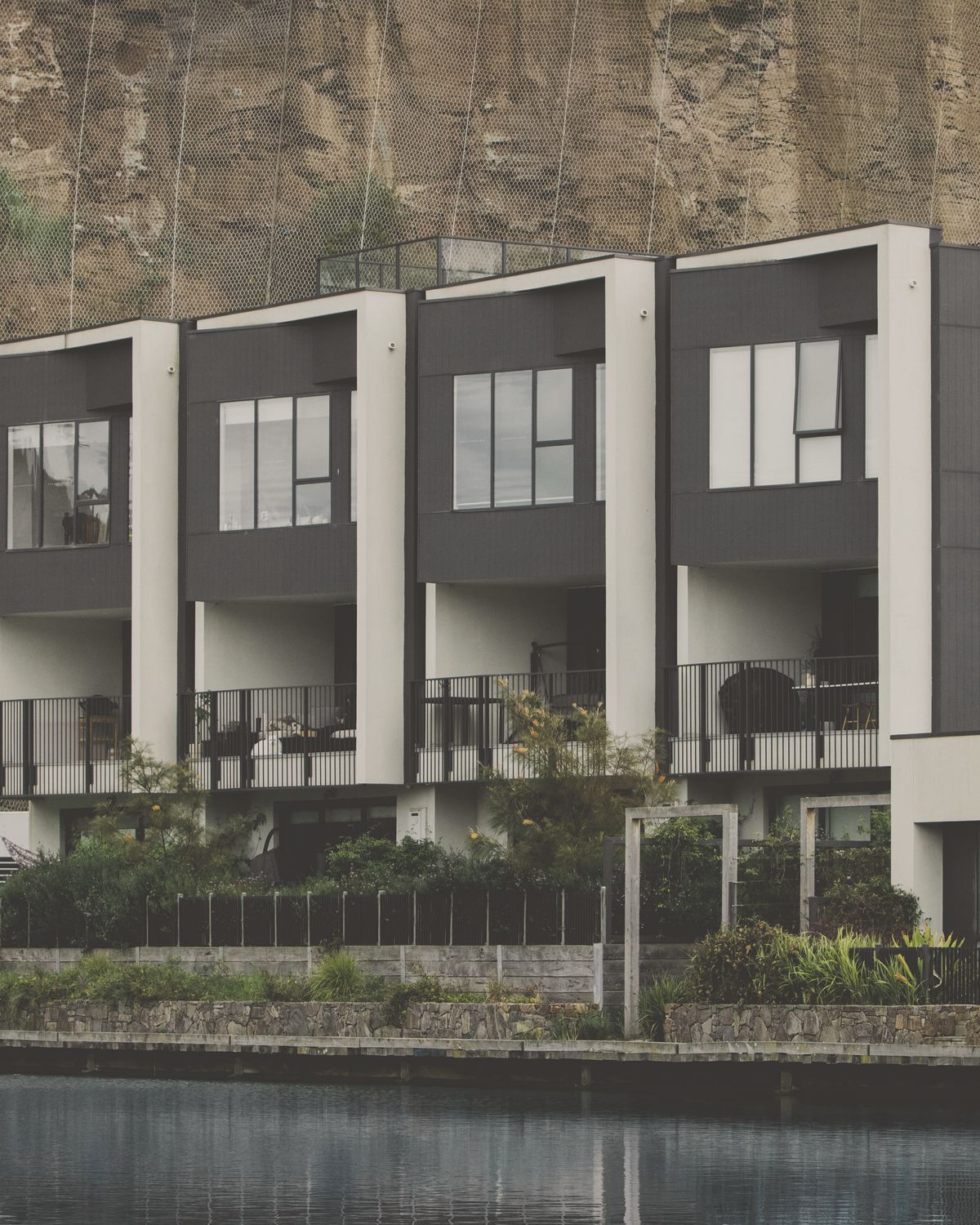 Modern Melbourne townhouse development